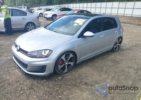 2016 Volkswagen Golf Gti Autobahn W/Performance Package 4-Door из США, поврежденный, VIN 3VW447AU7GM036661